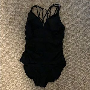 Target Brand Strappy Back one piece bathing suit